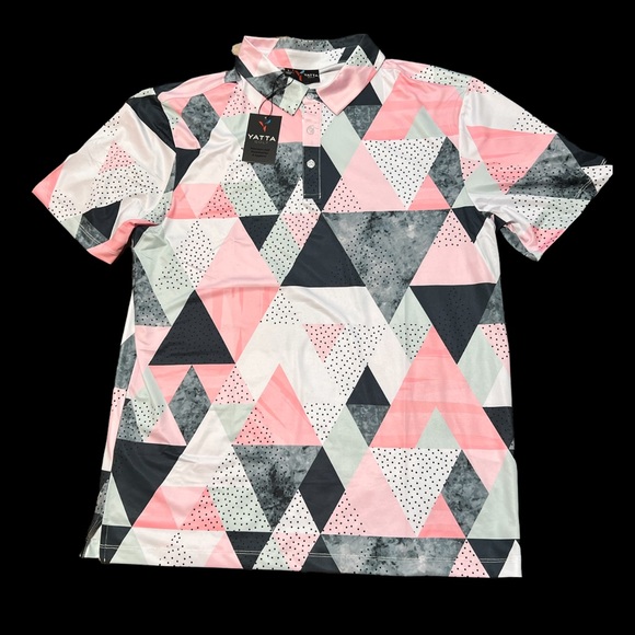 Yatta Golf Other - NWT Yatta Golf Birdie Dropper Polo men’s size MEDIUM